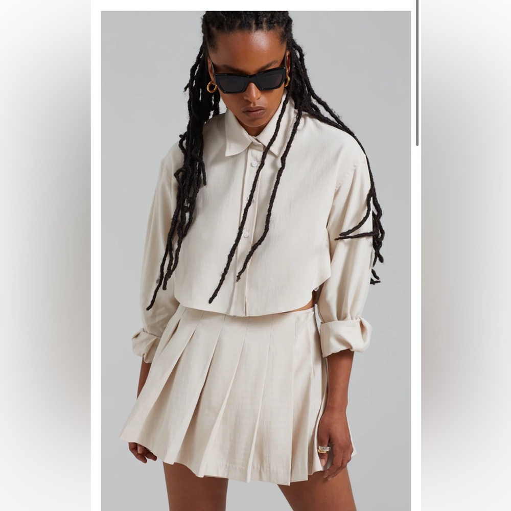 Frankie Shop Venus Pleated Skirt